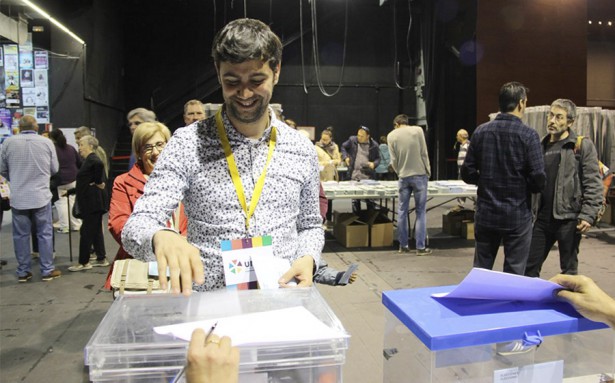 Eudald Calvo votant