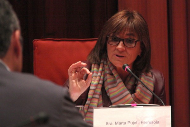 Marta Pujol, al Parlament