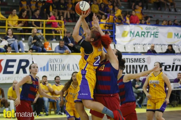 Bàsquet fem Platges Mataró - CBS Barça