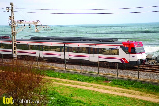Maresme 2014/2015,  tren renfe